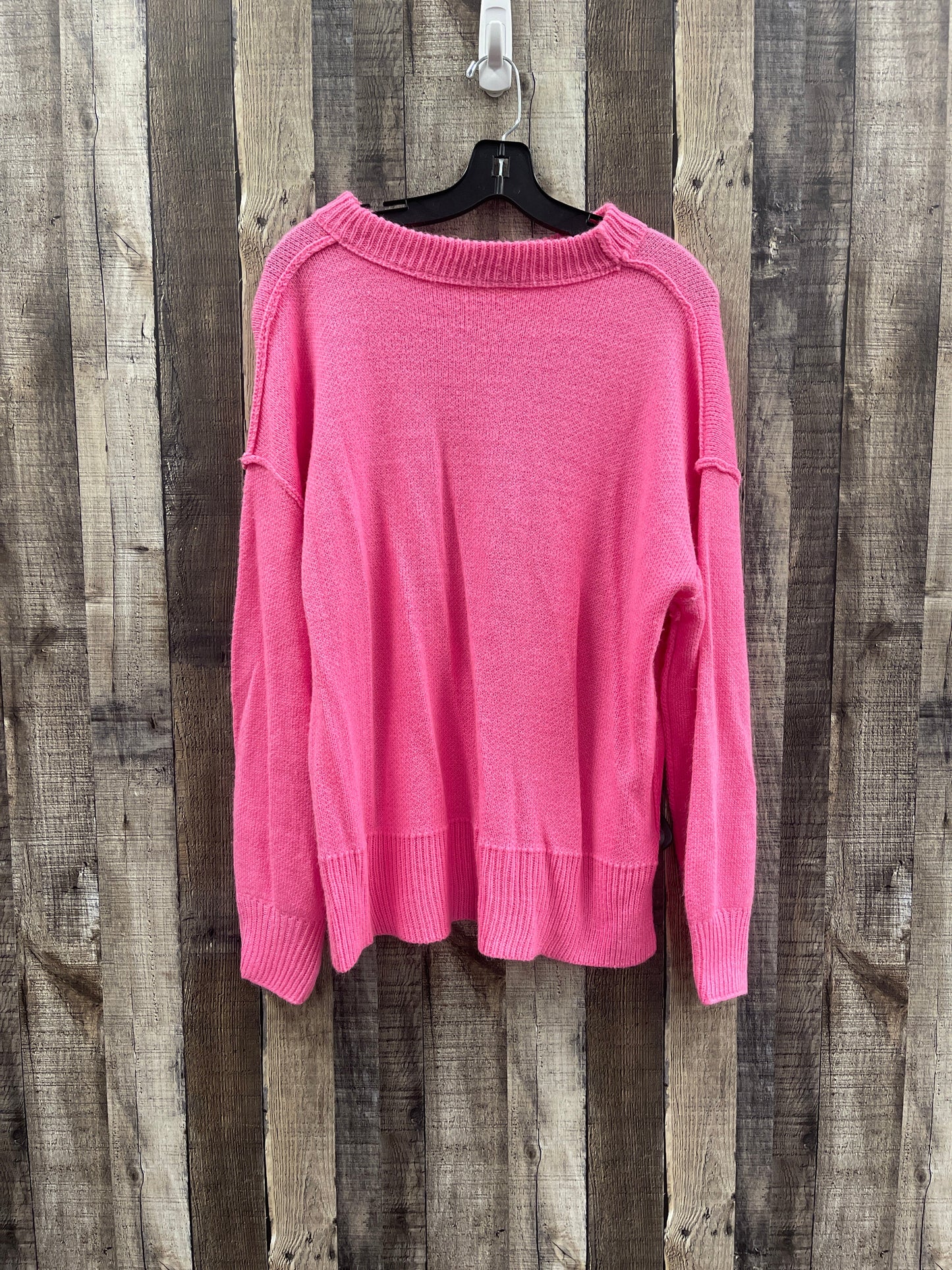 Sweater By Shein In Pink, Size: 2x