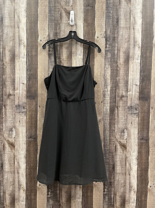 Dress Casual Short By Lily Rose In Black, Size: 2x