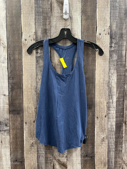 Athletic Tank Top By Lululemon In Blue, Size: L