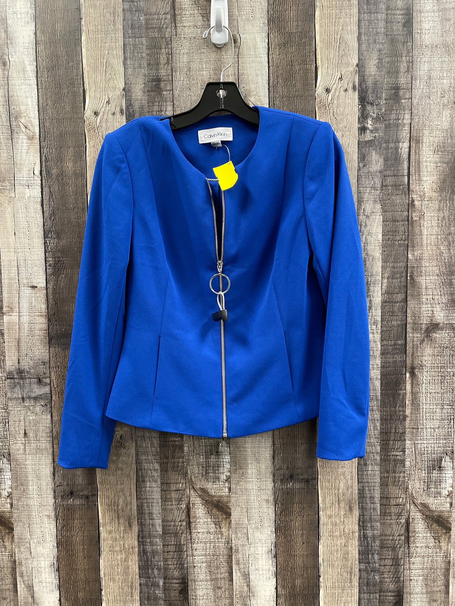 Blazer By Calvin Klein In Blue, Size: S