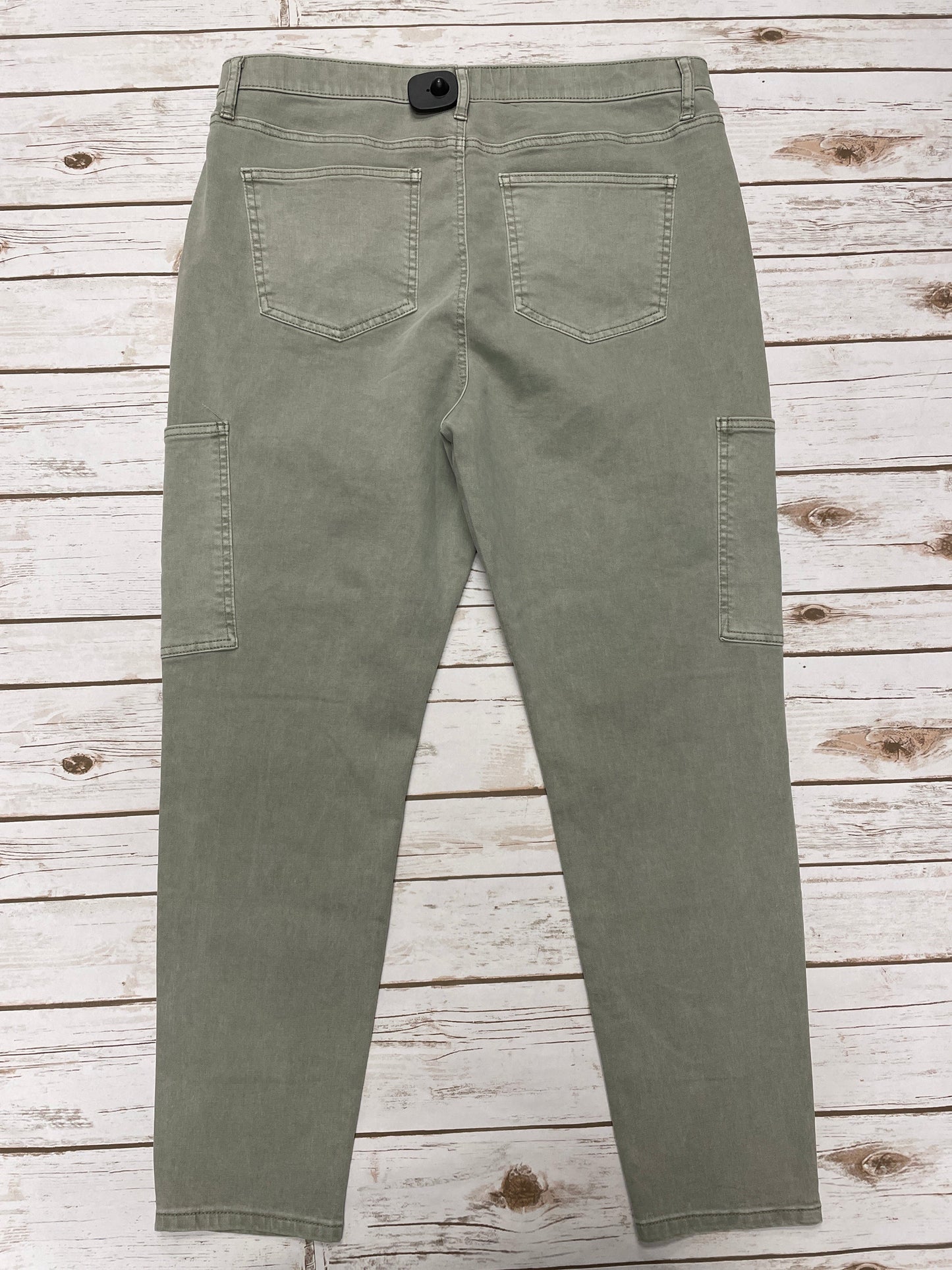 Jeans Skinny By Cme In Green Denim, Size: Xl