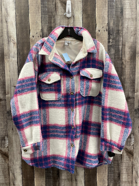 Jacket Other By Cme In Plaid Pattern, Size: 1x