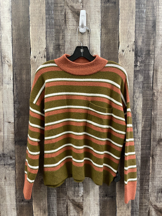 Sweater By Madewell In Striped Pattern, Size: M