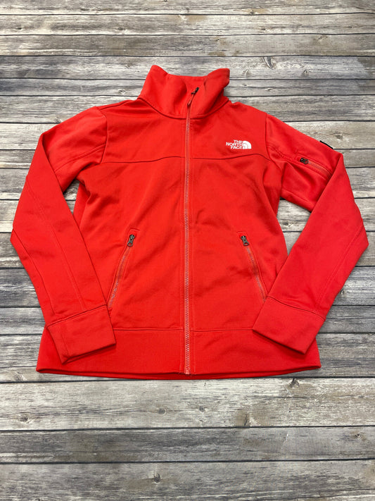 Athletic Top Long Sleeve Collar By North Face  Size: M