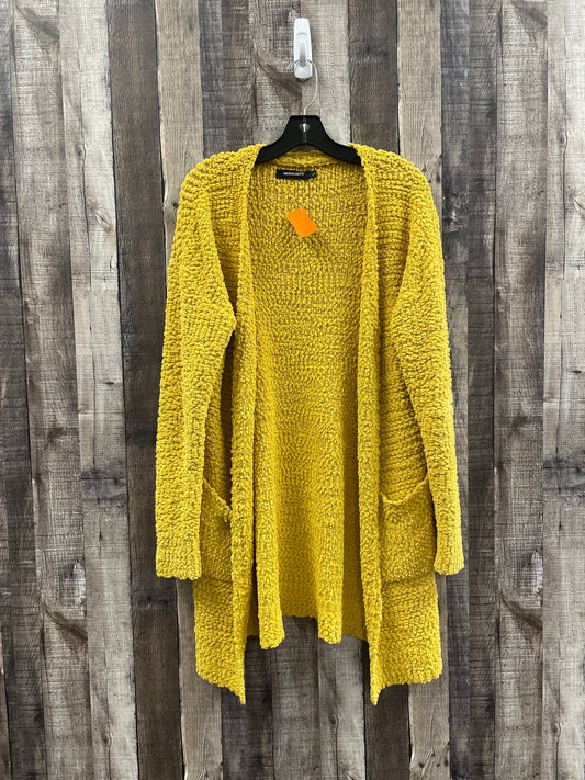 Yellow Sweater Cardigan Cme, Size L