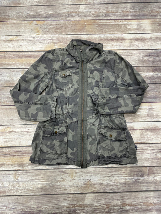 Jacket Utility By Cme In Camoflauge, Size: L