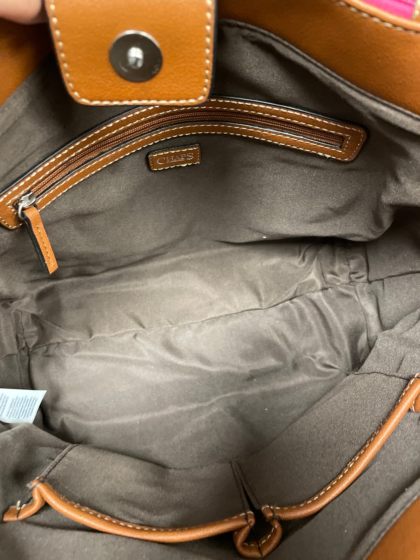 Handbag By Chaps  Size: Large