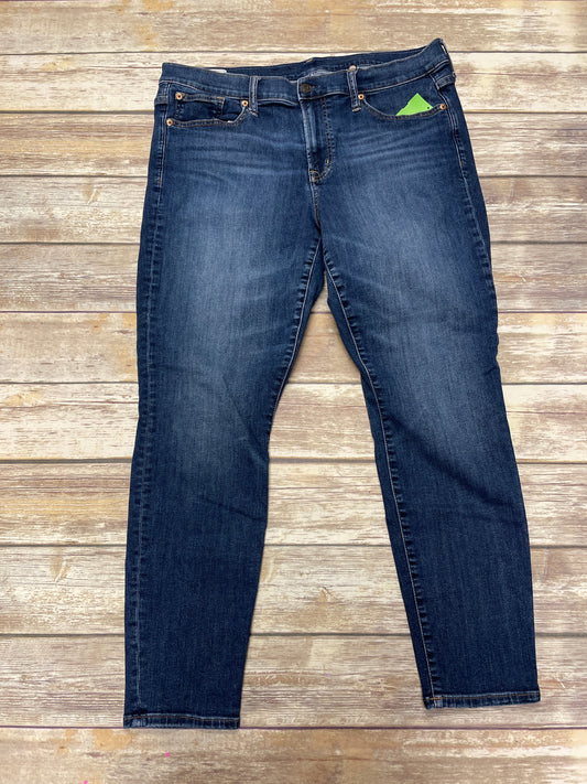 Blue Denim Jeans Skinny Gap, Size 18