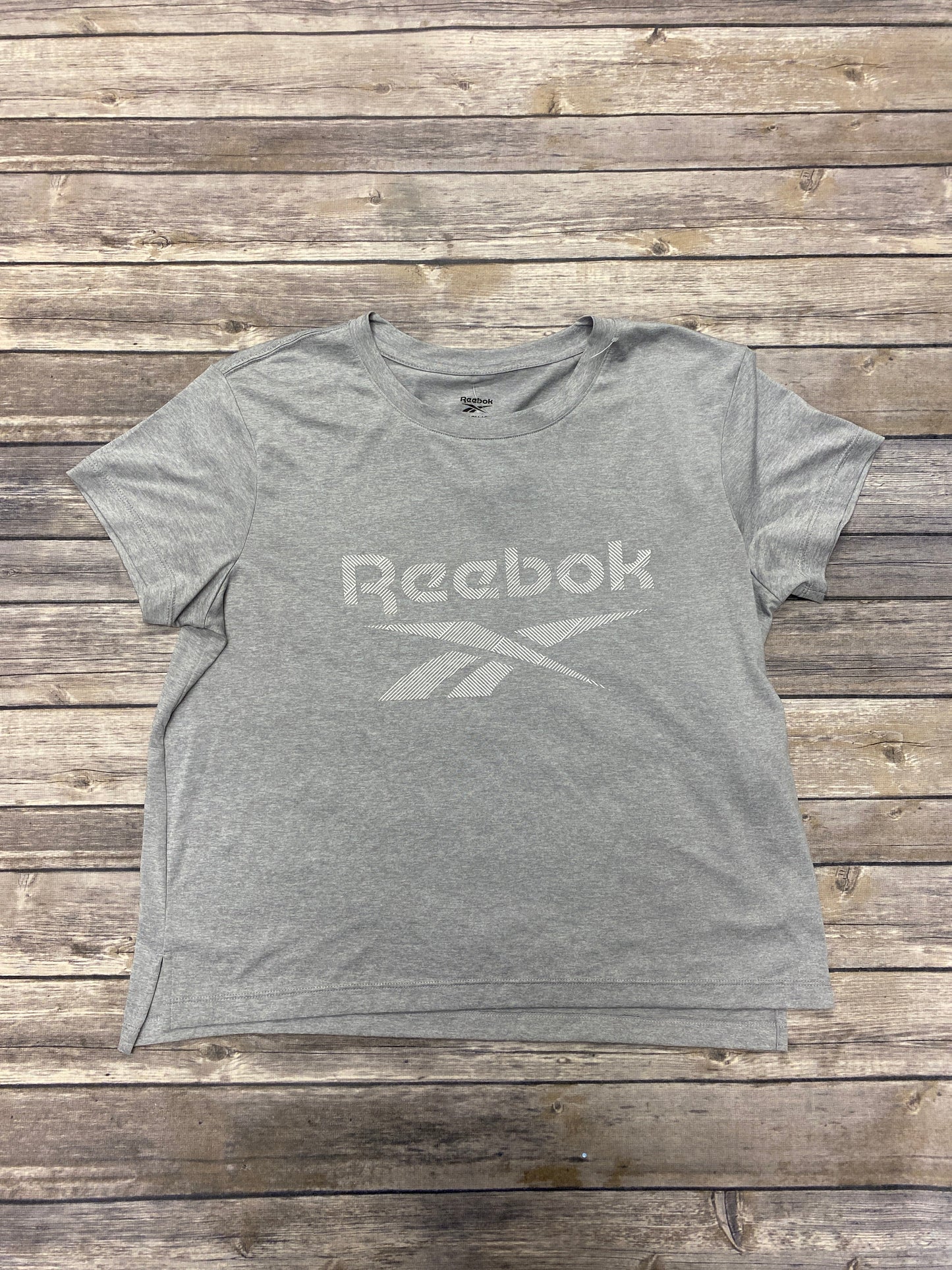 Athletic Top Short Sleeve By Reebok  Size: S