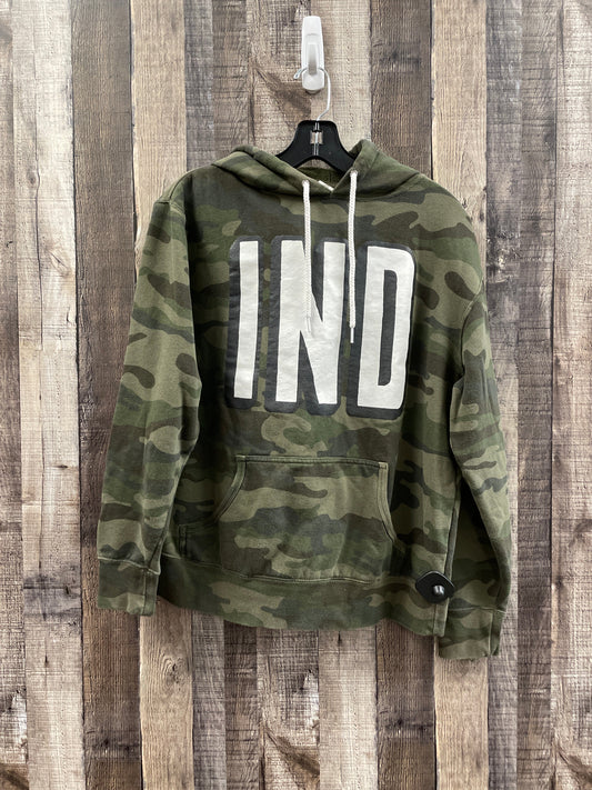 Camoflauge Sweatshirt Hoodie Cme, Size M