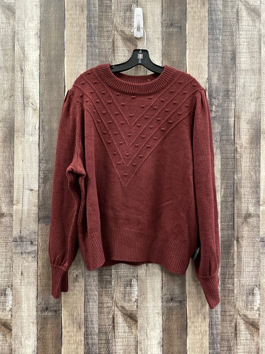 Burgundy Sweater Ophelia Roe, Size 3x