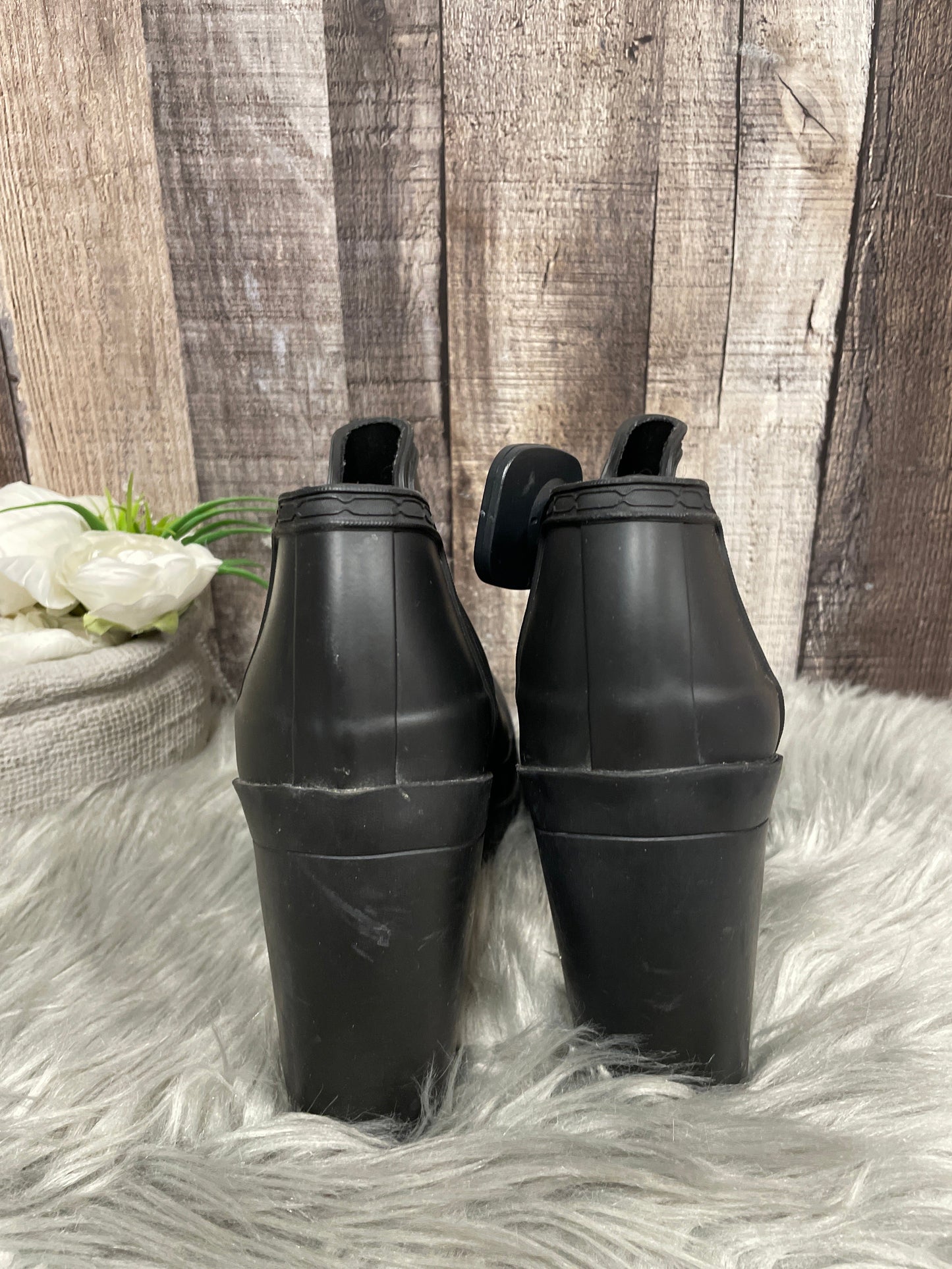Boots Ankle Heels By Hunter  Size: 8