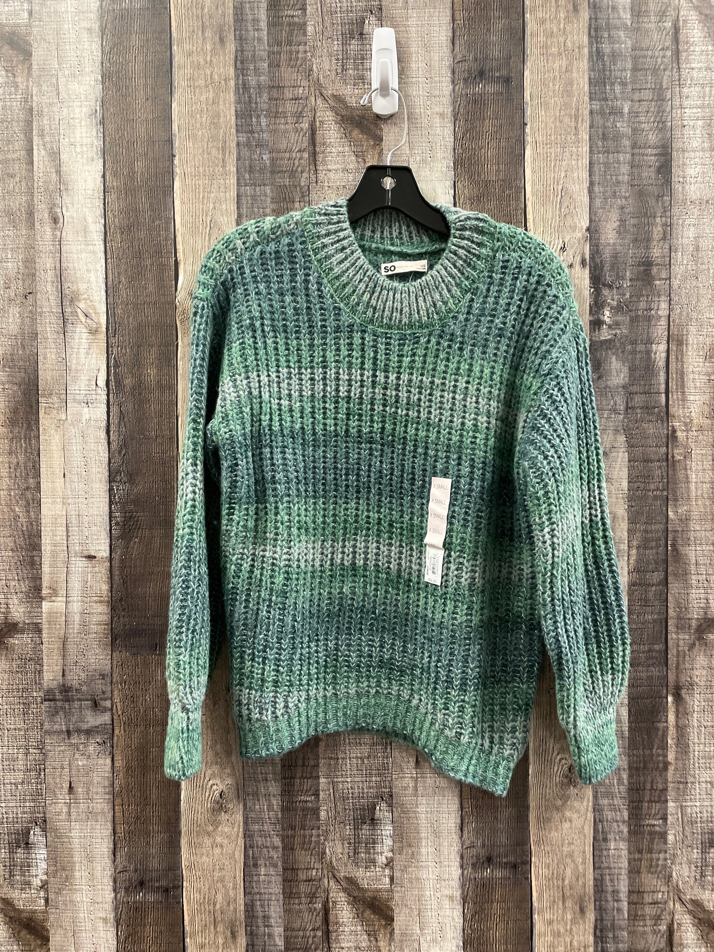 Green Sweater So, Size Xs