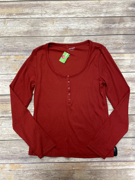 Top Long Sleeve Basic By Old Navy  Size: L