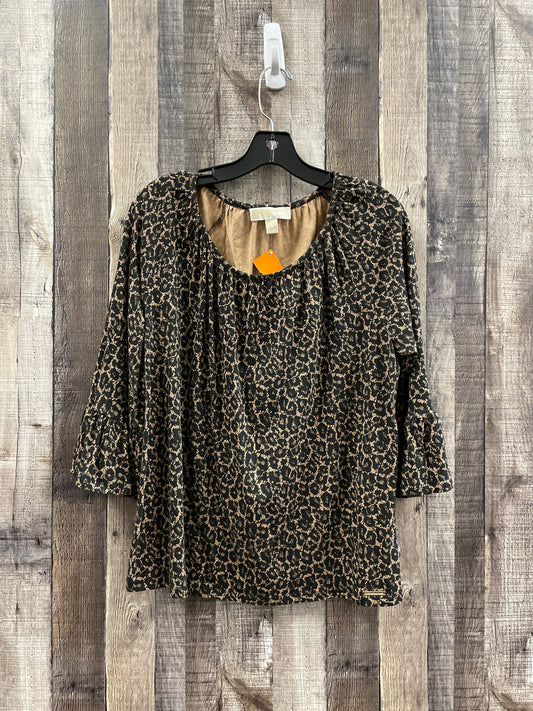 Top 3/4 Sleeve By Michael Kors  Size: L