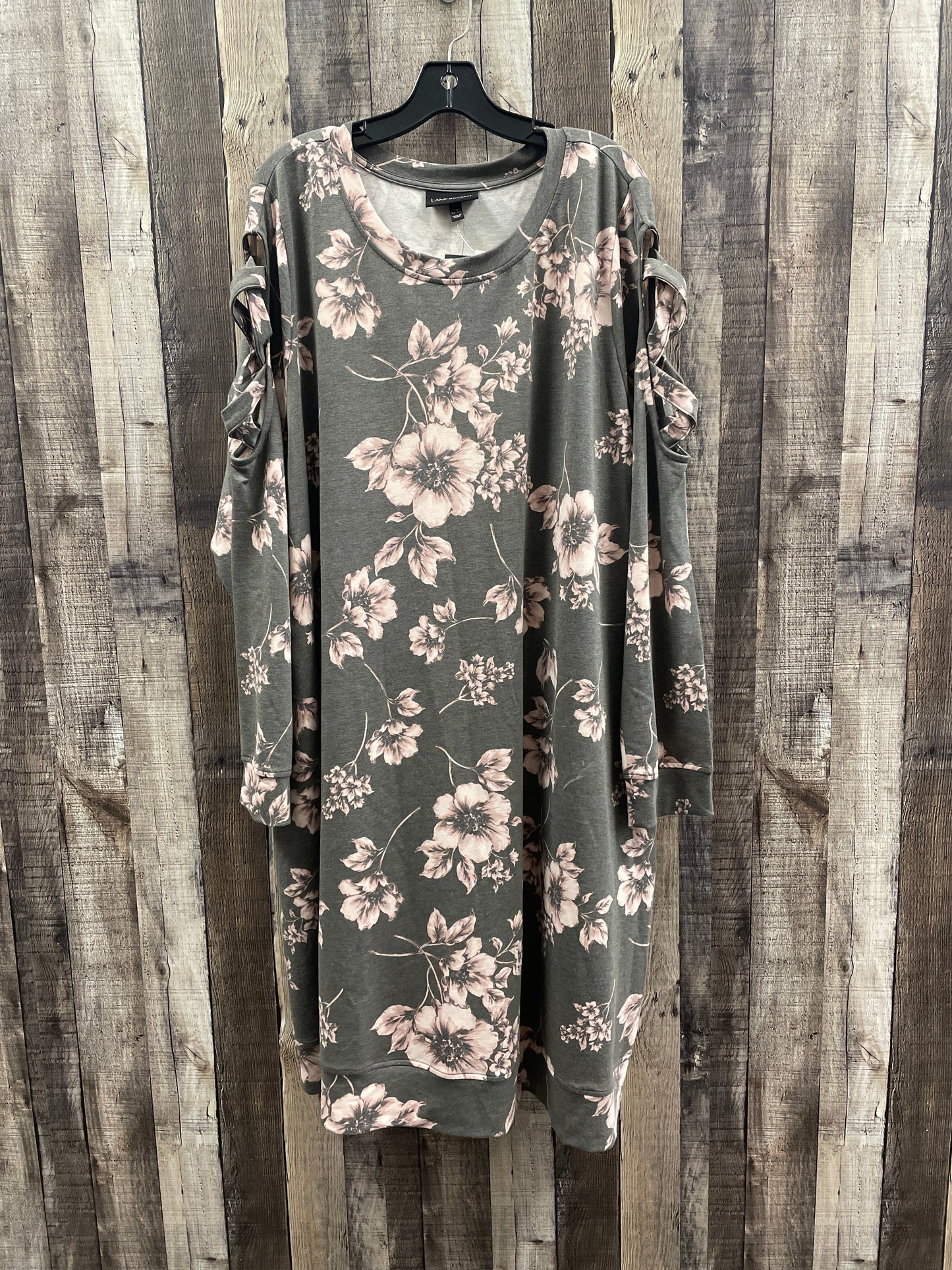 Dress Casual Midi By Lane Bryant In Floral Print, Size: 4x