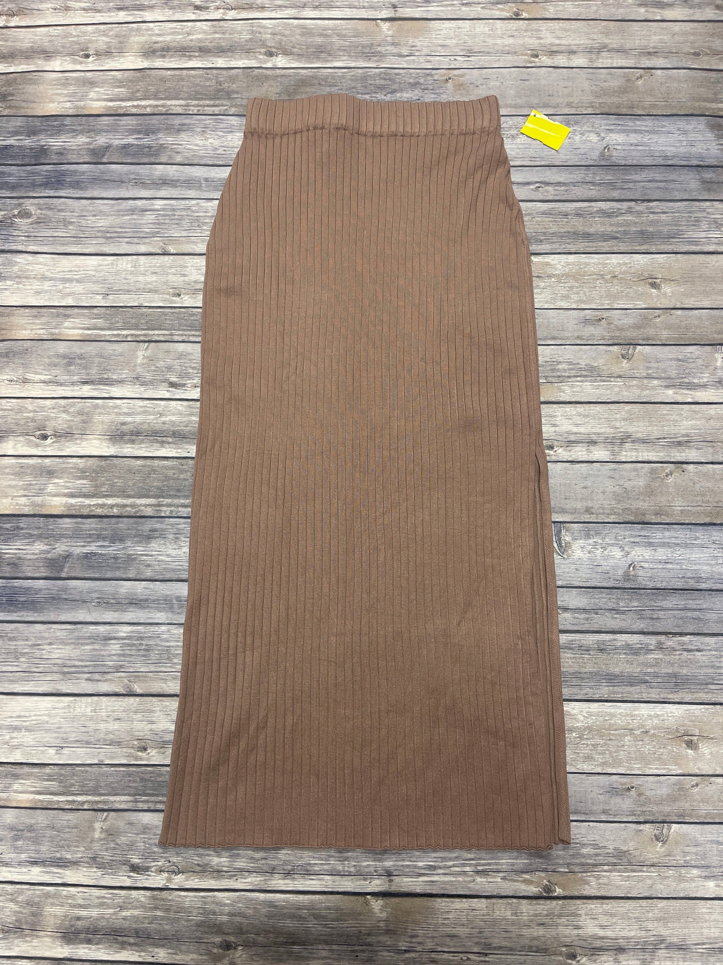 Skirt Maxi By Cmf In Brown, Size: M