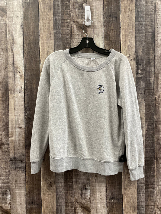 Grey Sweatshirt Crewneck Old Navy, Size S