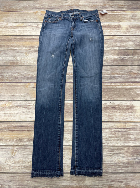Denim Jeans Skinny 7 For All Mankind, Size 4