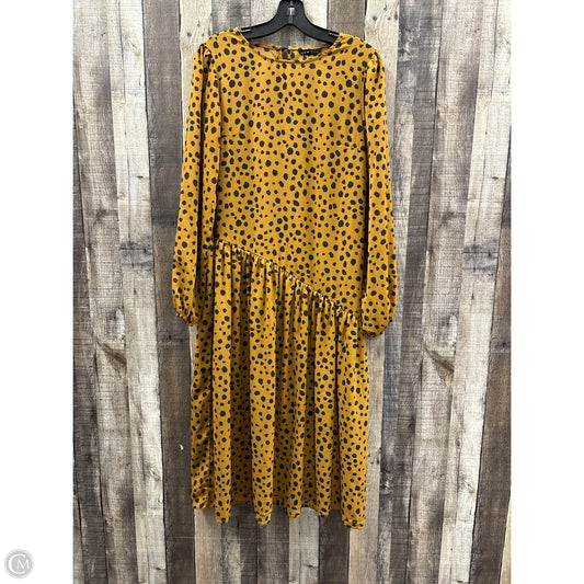 Dress Casual Maxi By Shein In Animal Print, Size: S