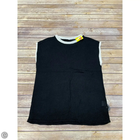 Top Sleeveless By Cmf In Black, Size: M