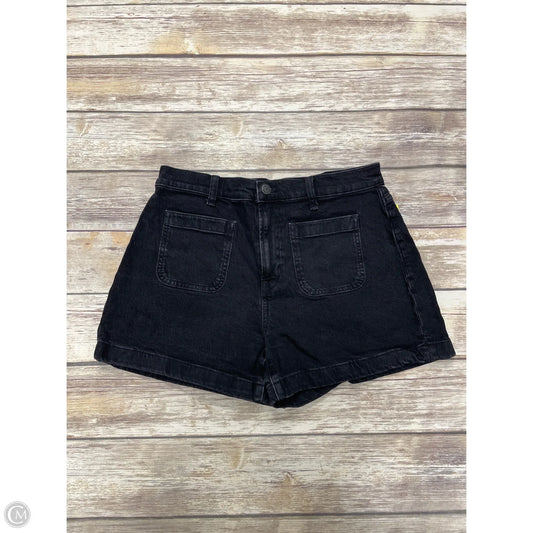 Shorts By Madewell In Black Denim, Size: 8
