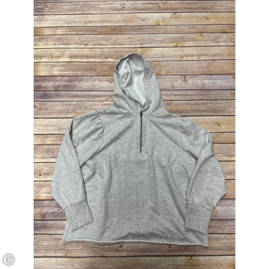 Sweatshirt Hoodie By Good Hart In Grey, Size: M