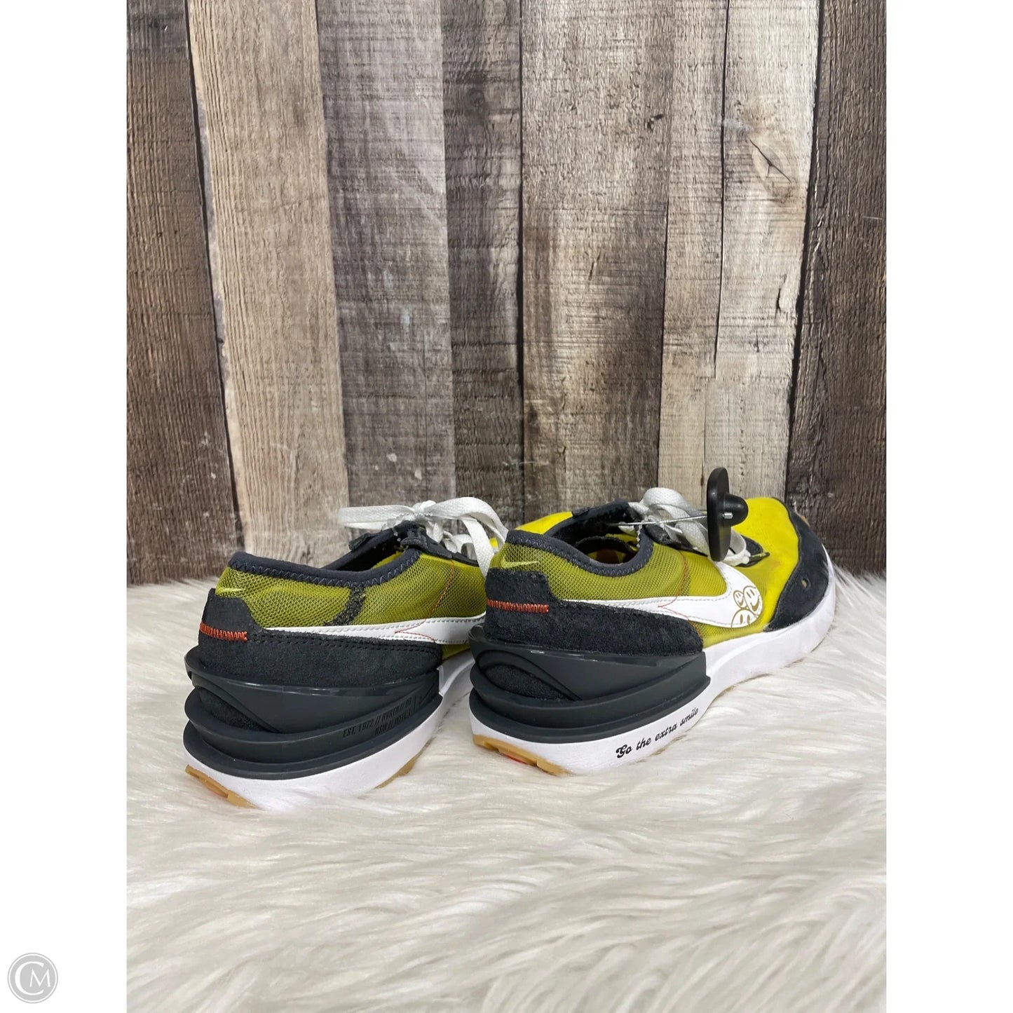 Shoes Athletic By Nike In Yellow, Size: 7