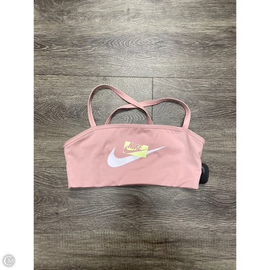Athletic Bra By Nike In Pink, Size: Xs