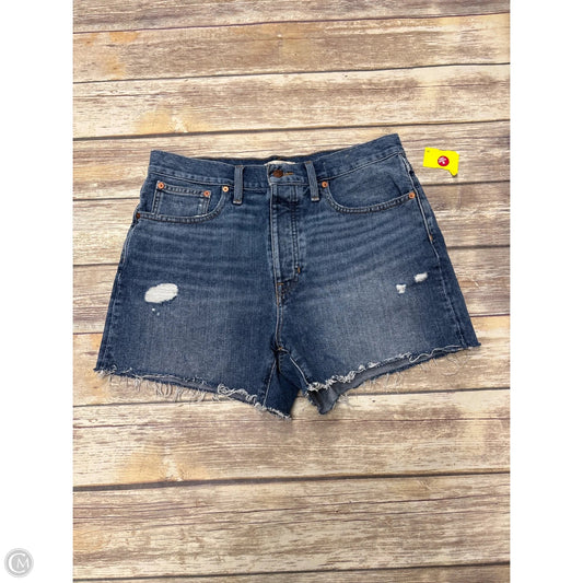 Shorts By Madewell In Blue Denim, Size: 6