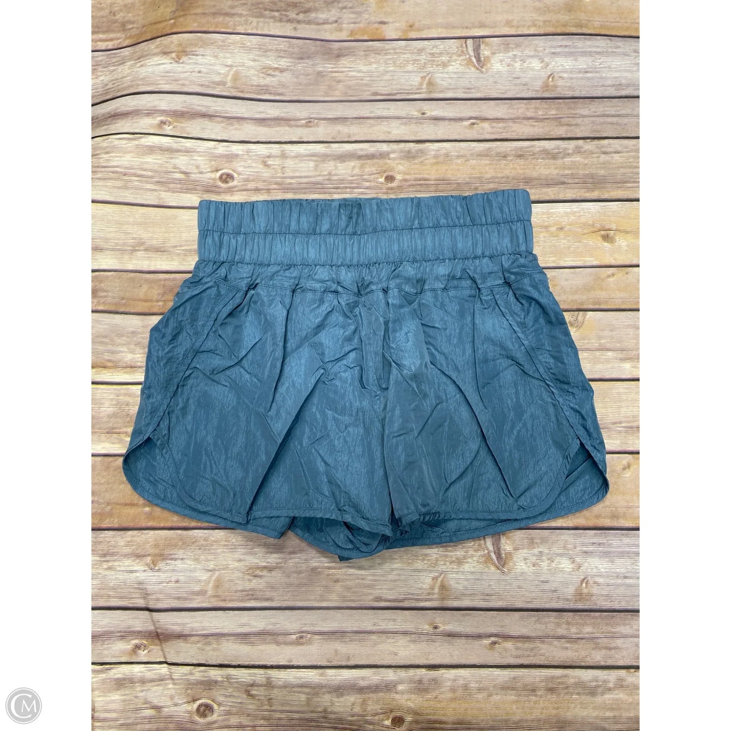 Athletic Shorts By Automet In Blue, Size: M