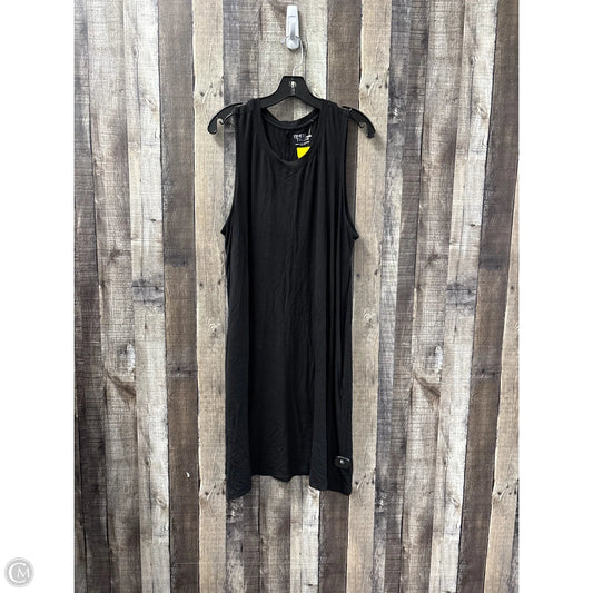 Dress Casual Midi By Time And Tru In Black, Size: 3x