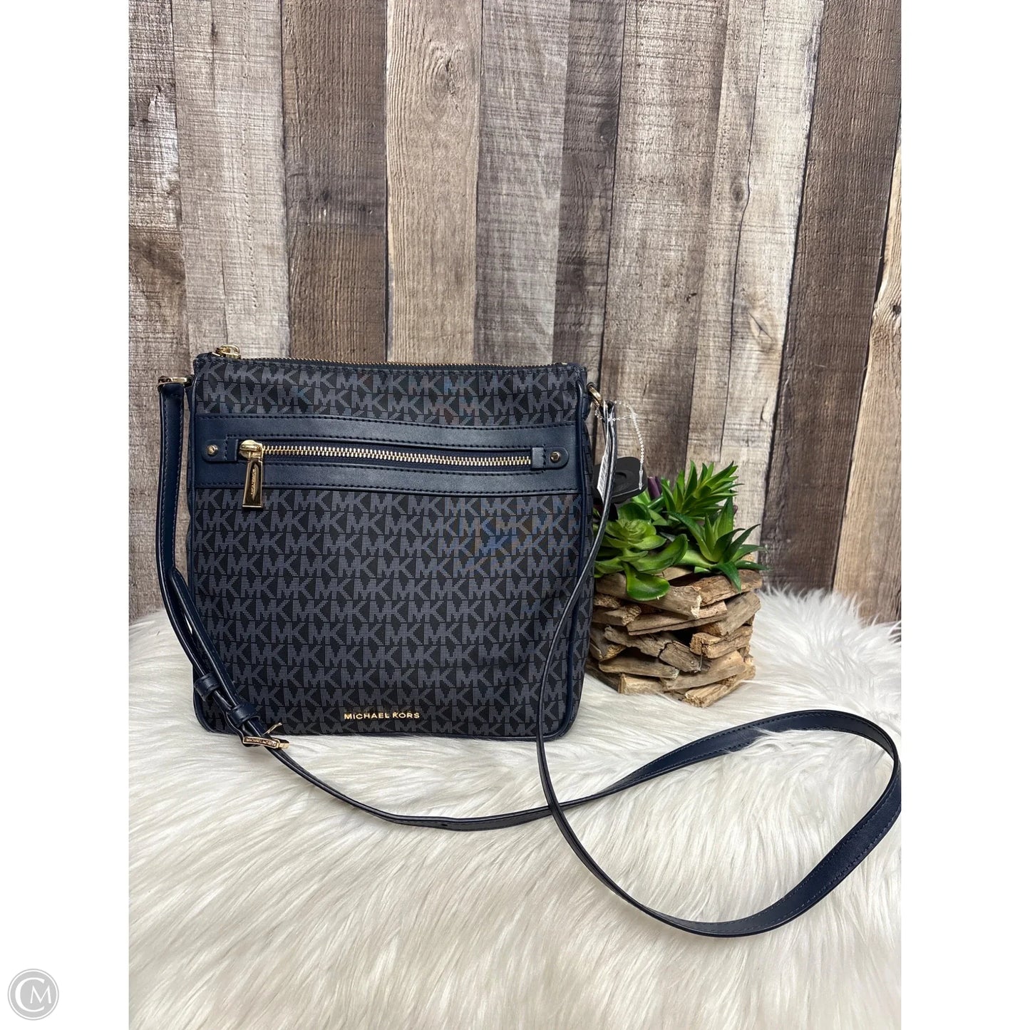 Crossbody Designer By Michael Kors, Size: Medium