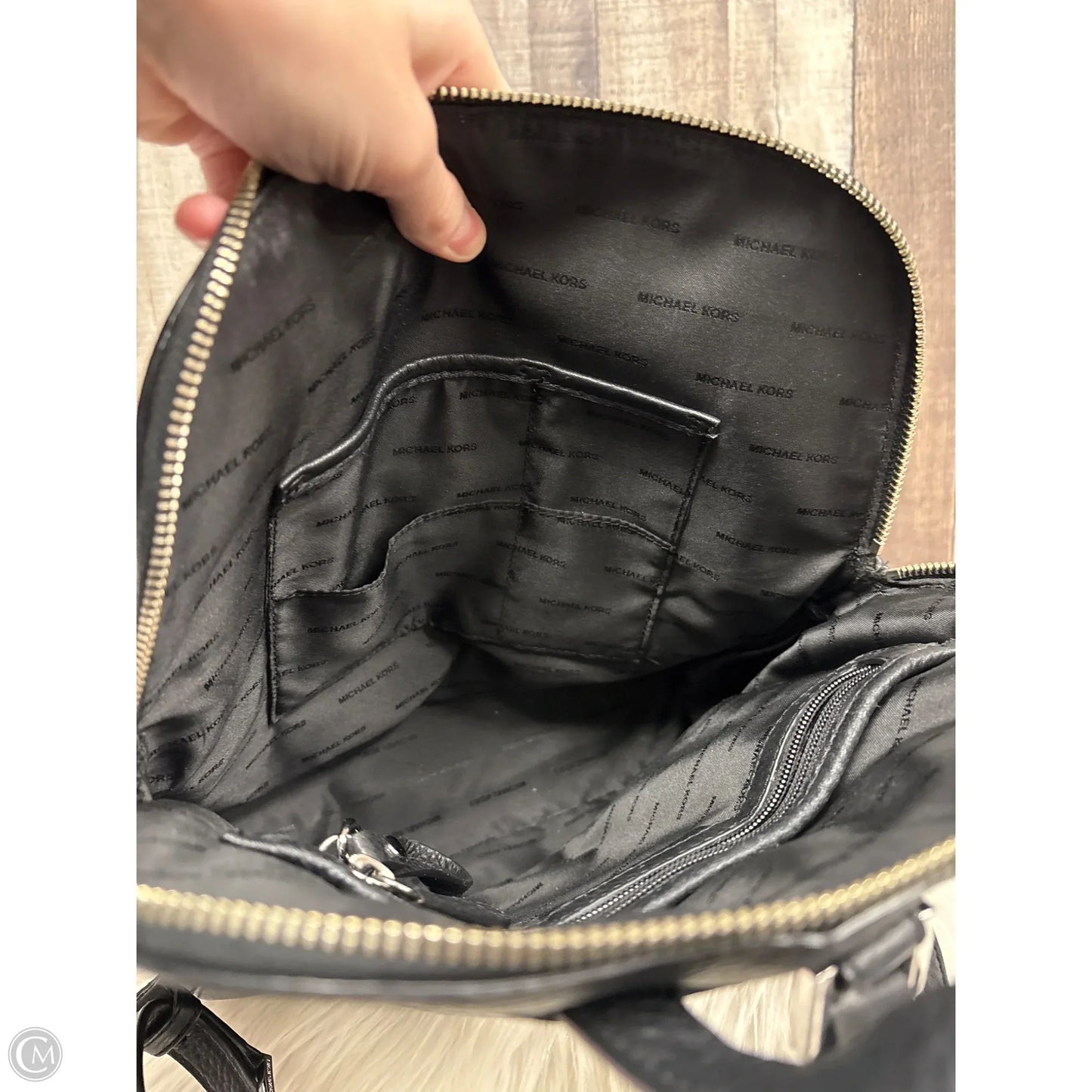 Backpack Designer By Michael Kors, Size: Large