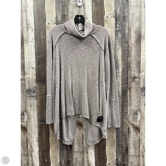 Top Long Sleeve By We The Free In Brown, Size: M