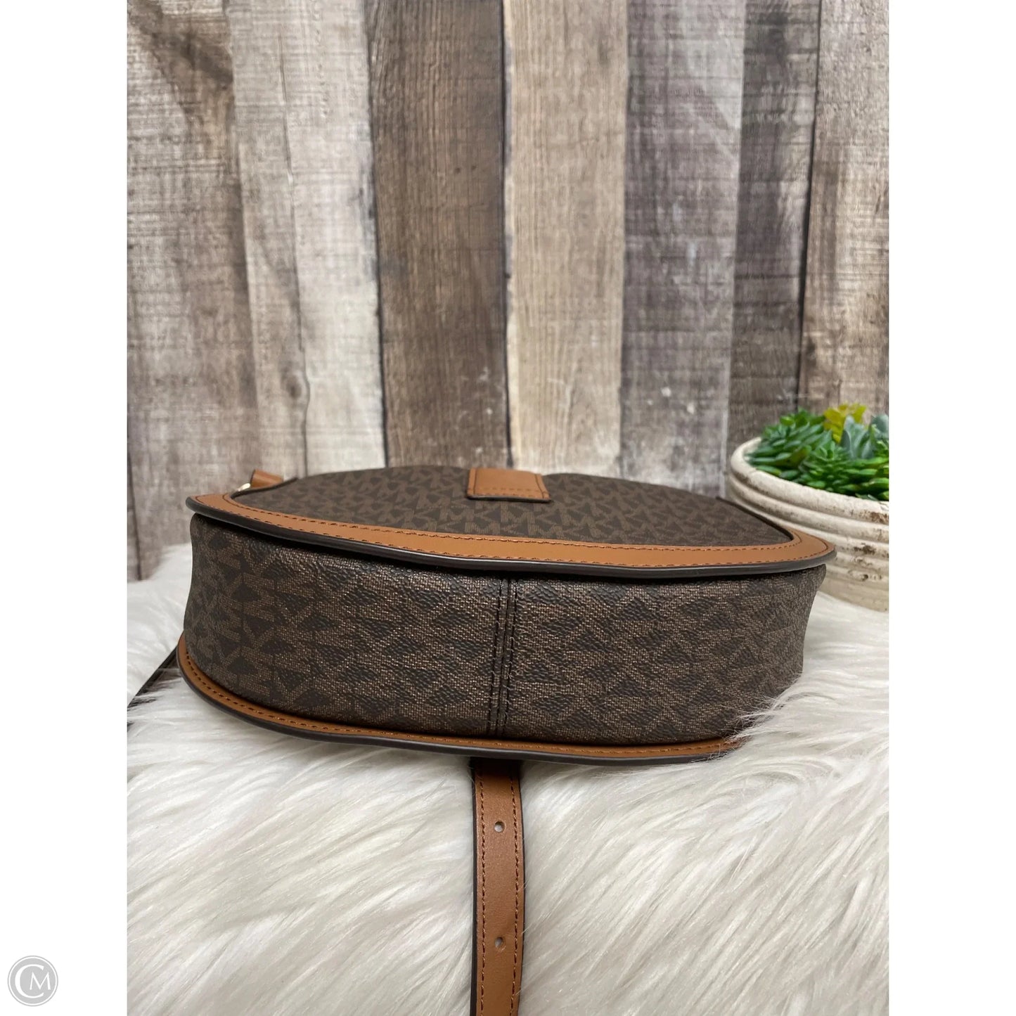 Crossbody Designer By Michael Kors, Size: Medium