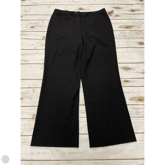 Pants Designer By Lafayette 148 In Black, Size: 12