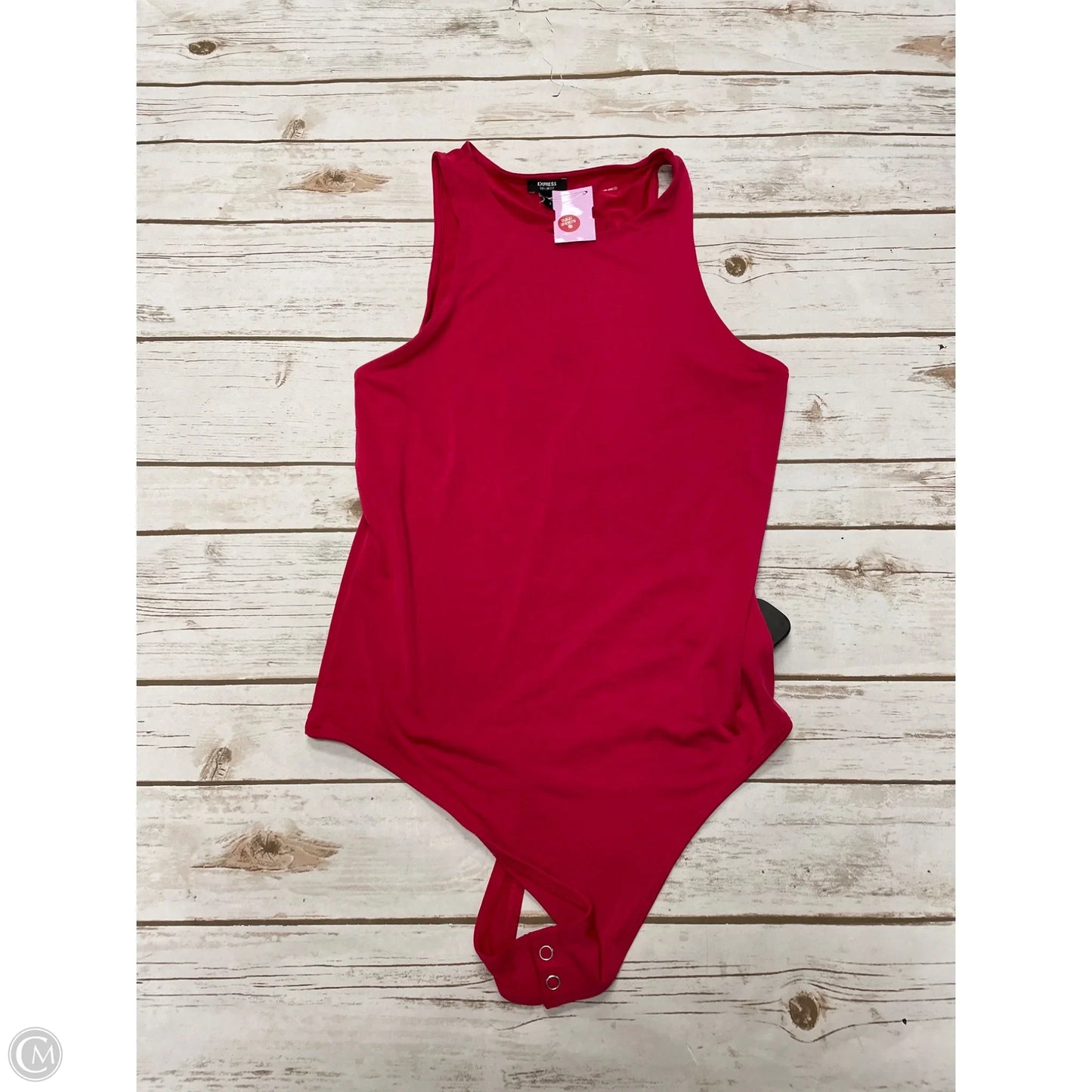 Bodysuit By Express In Pink, Size: S