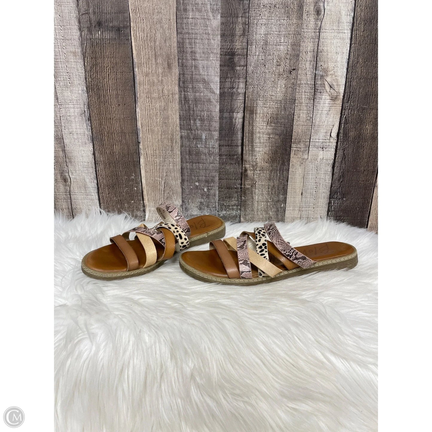 Sandals Flats By Blowfish In Brown, Size: 8.5