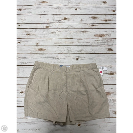 Shorts By Old Navy In Beige, Size: 2x