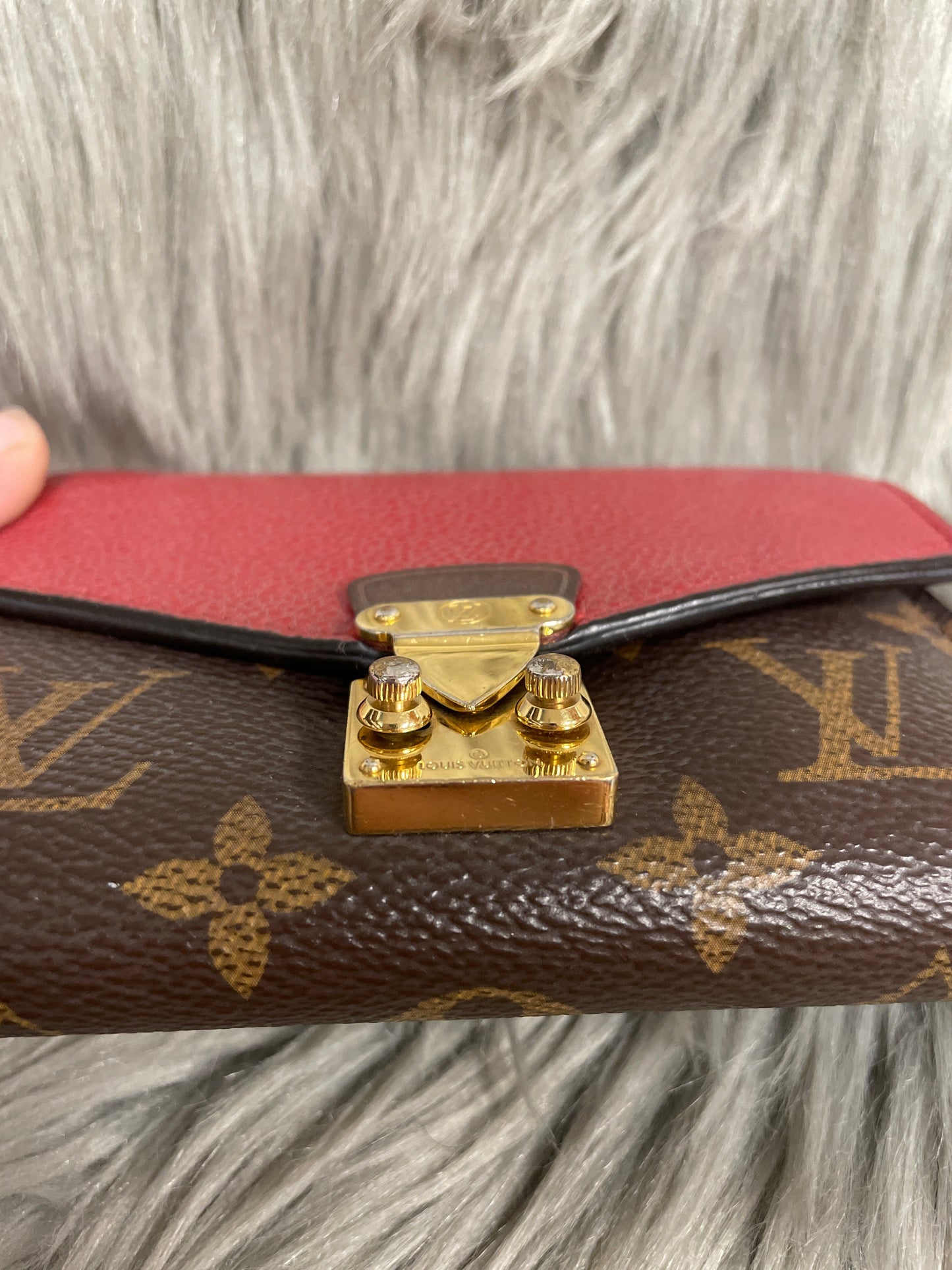 Wallet Luxury Designer By Louis Vuitton, Size: Small