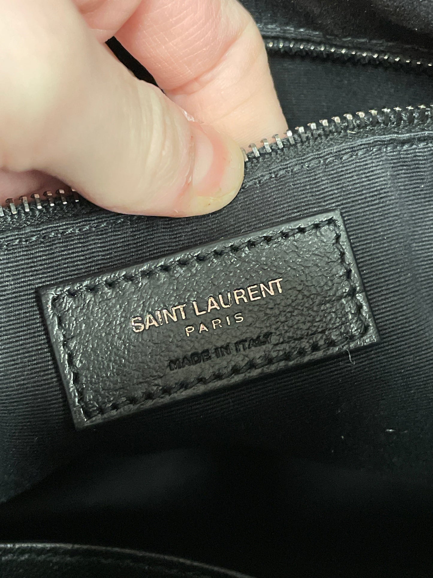 Handbag Luxury Designer By Yves Saint Laurent, Size: Medium