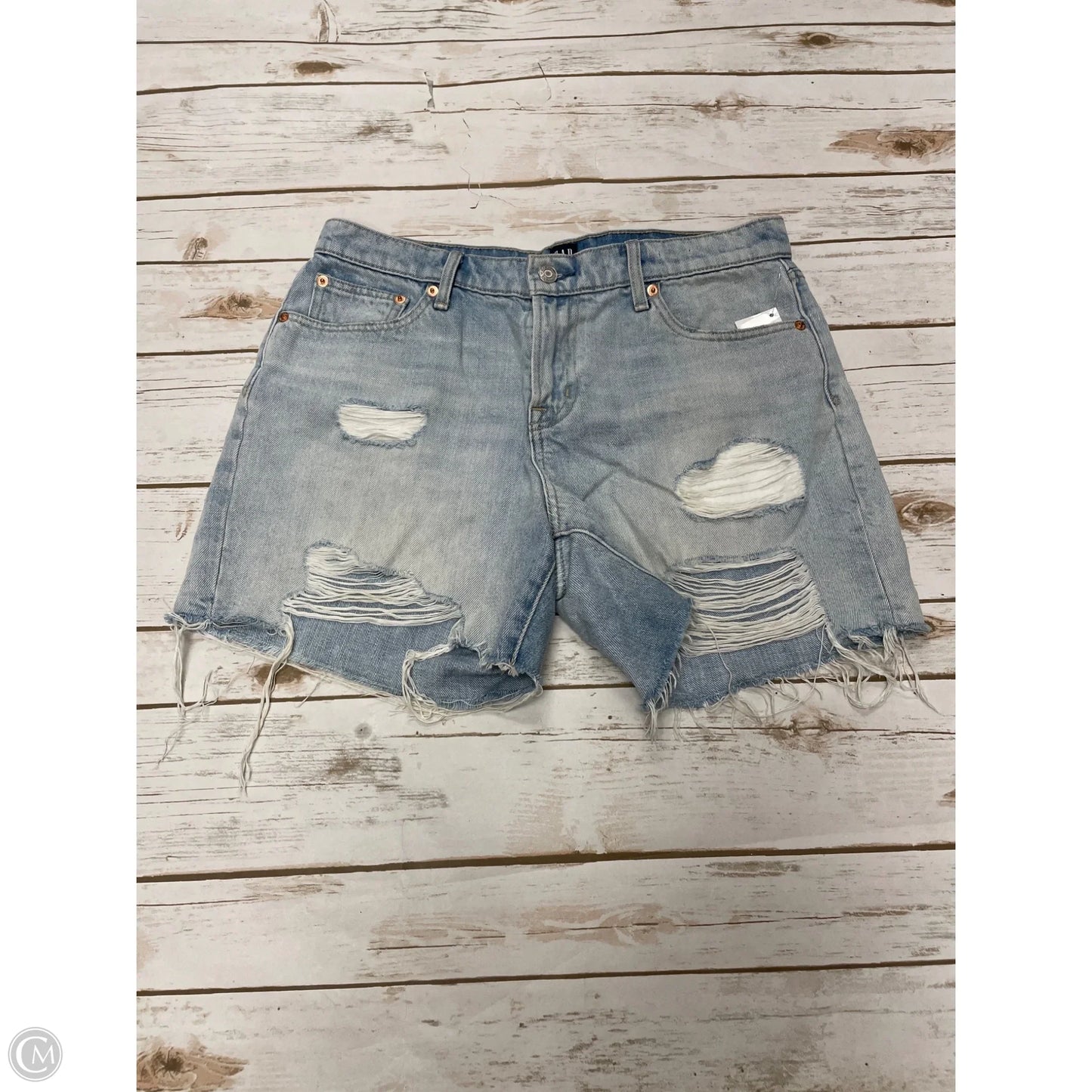 Shorts By Gap In Blue Denim, Size: 6