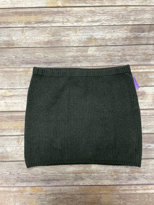 Green Skirt Mini & Short Universal Thread, Size 2x