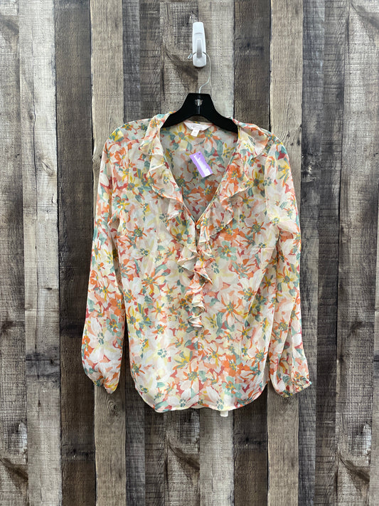 Blouse Long Sleeve By Lc Lauren Conrad  Size: Xs