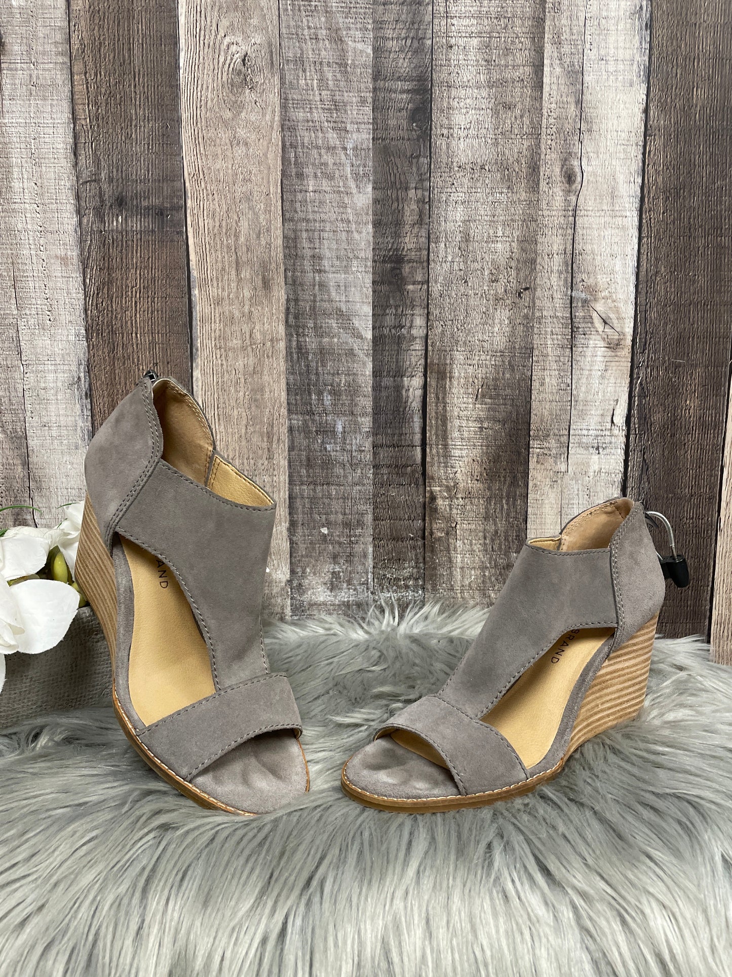 Shoes Heels Wedge By Lucky Brand  Size: 7