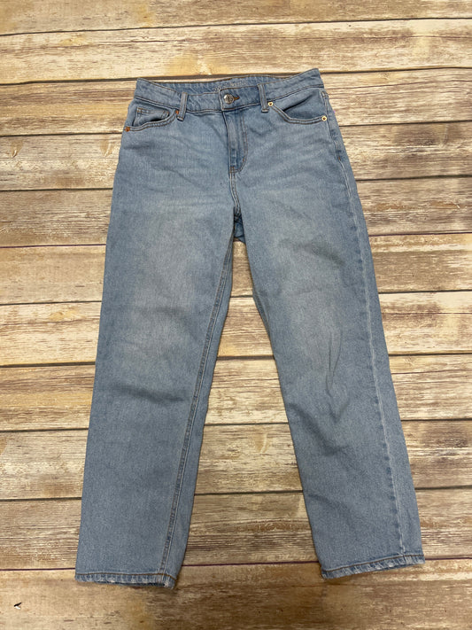 Blue Denim Jeans Straight Wild Fable, Size 4