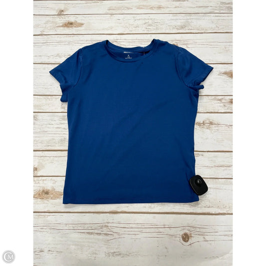 Top Short Sleeve By Hollister In Blue, Size: M