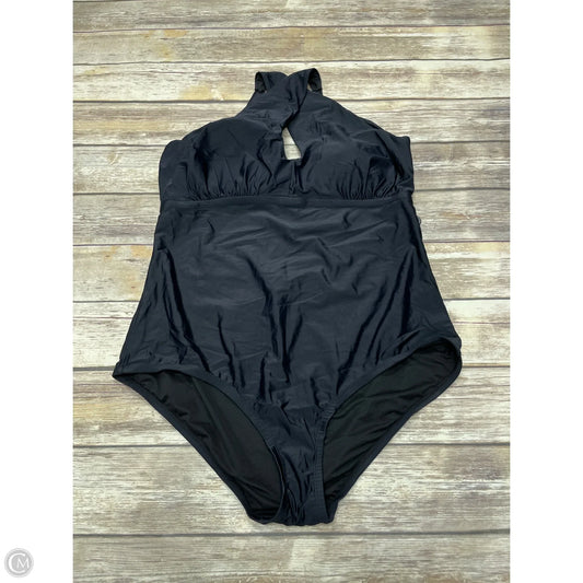 Swimsuit By Cme In Black, Size: 2x
