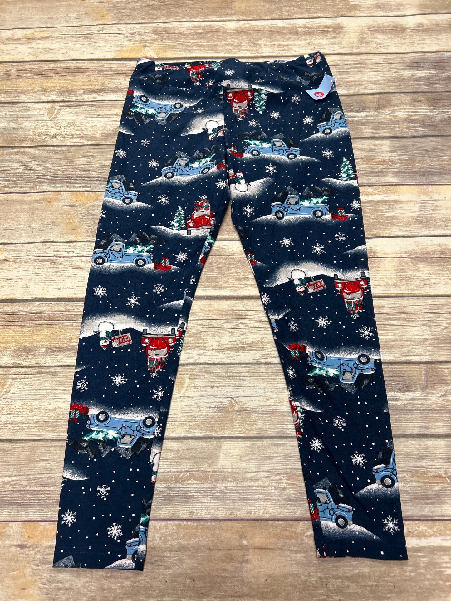 Pants Leggings By Holiday Time In Multi-colored, Size: Xl